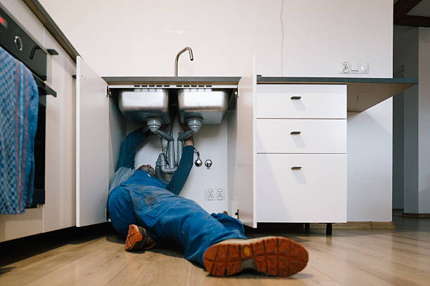 Professional Drain Cleaning technician working in South Dartmouth, MA